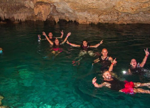 Excursión a la bahía de Akumal + Reserva Balam